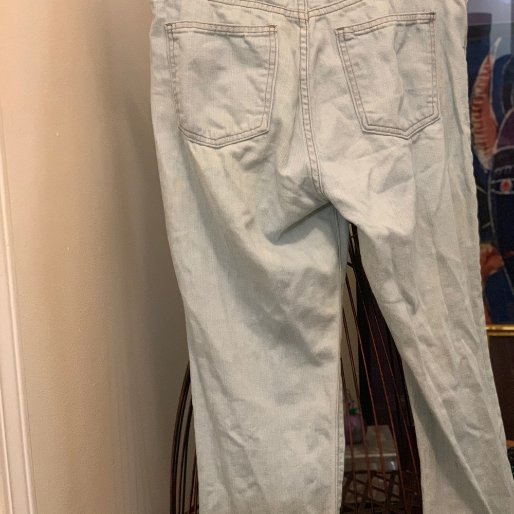 Ripped light denim jeans